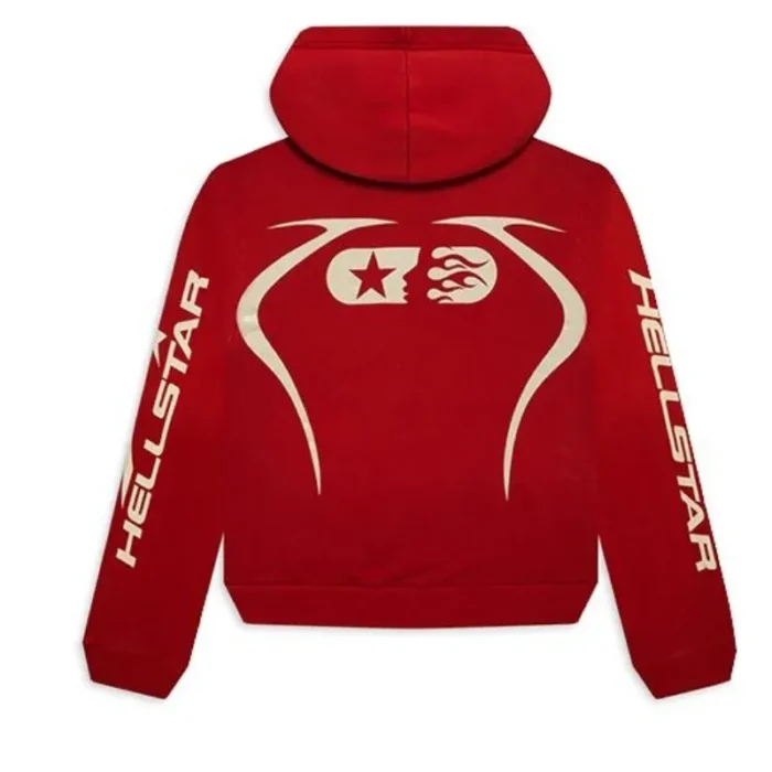 Hellstar Sports Hoodie in Red
