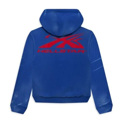 Hellstar Sports Gel Blue Hoodie