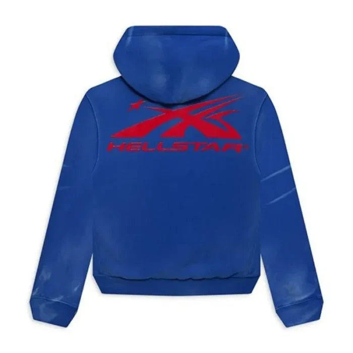 Hellstar Sports Gel Blue Hoodie