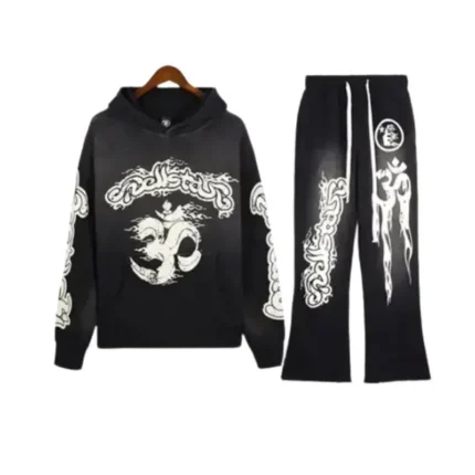 Hellstar Black Yoga Tracksuit