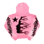 Hellstar Pink Brainwashed Brain Hoodie