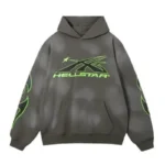 Grey Hellstar Hoodie