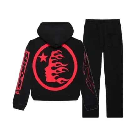 Hellstar Red Logo Tracksuit