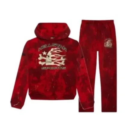 Hellstar Sports Tracksuit Red